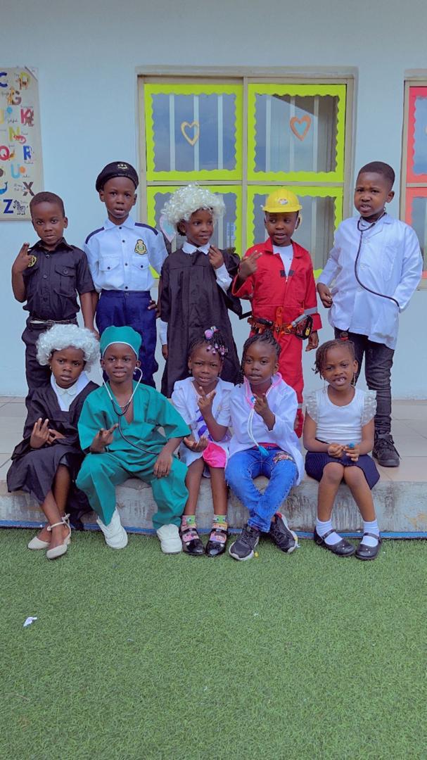 Students learning at Flourish Hills School